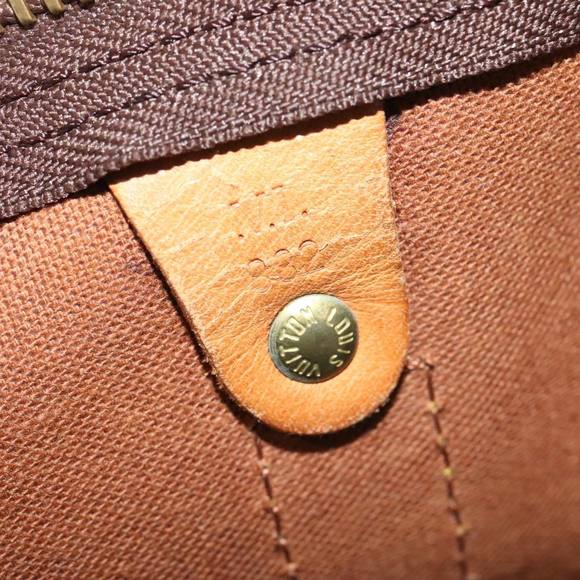 LOUIS VUITTON Monogram Keepall Bandouliere 60 Boston Bag M41412 LV Auth 102497 - Picture 12 of 16